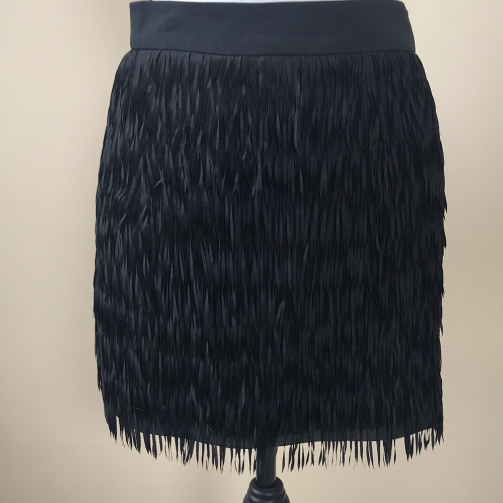 Fringe Mini Skirt - Picture 2 of 5